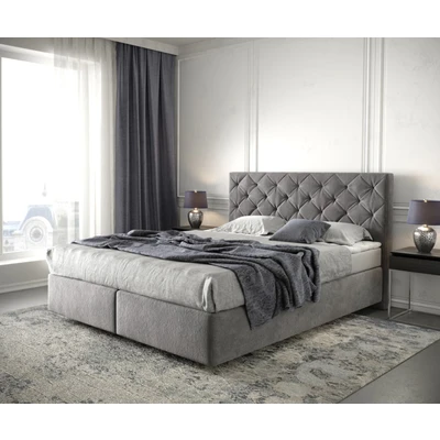 Afbeelding van Boxspringbed Dream Great Microvezel Taupe 160x200 cm met Matras en Topper