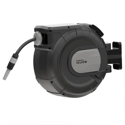 Afbeelding van Güde 93921 Automatische slanghaspel, 20 2 1/2 inch, weefselslang, waterspuit, snelkoppelingen