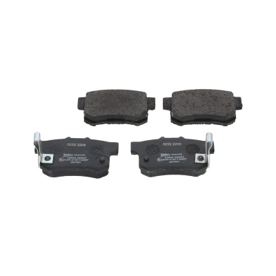 Afbeelding van VALEO 302458 Remblokkenset Achteras Incl. slijtage waarschuwingscontact Zonder anti kreukplaat HONDA: FR V