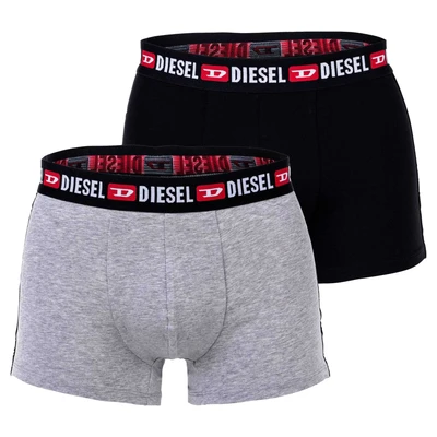 Afbeelding van Diesel 2ER PACK Onderbroeken, Heren, Maat: Large, Schwarz grau