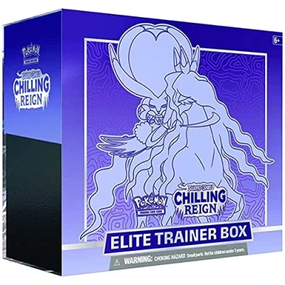 Afbeelding van Pokemon Sword &amp; Shield Chilling Reign Elite Trainer Box Shadow Rider Calyrex