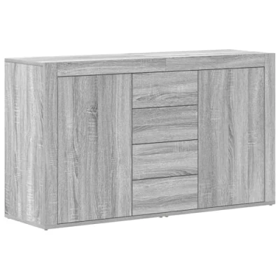 Afbeelding van vidaXL Dressoir Grijs sonoma Samengesteld hout 120 x 36 69 cm