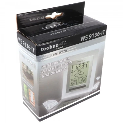 Afbeelding van Weerstation WS9136 met voorspelling van de weersituatie, tendensen en andere functies
