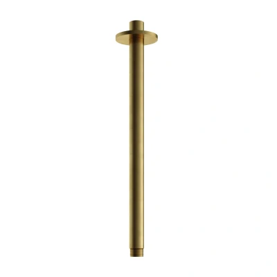Afbeelding van HotBath Archie Plafondbuis Geborsteld Messing PVD AR453BBP
