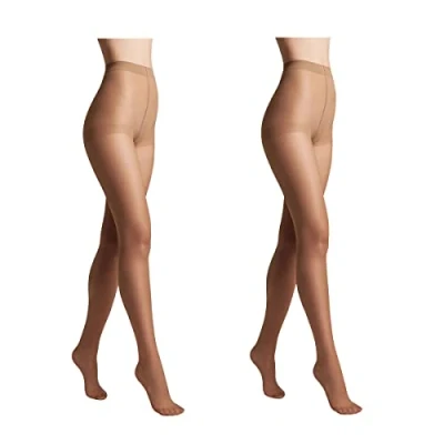 Afbeelding van Conte elegant 2 pack duurzame semi matte damespanty&#039;s dunne met gemarkeerde slipjes gladde SOLO 20 kleur