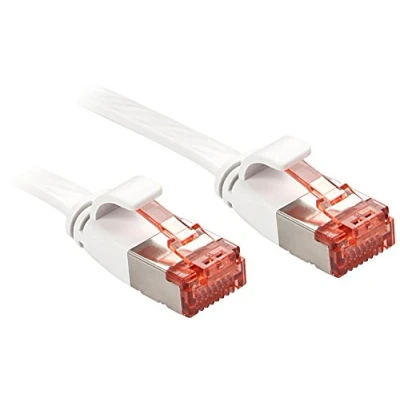 Afbeelding van LINDY 47560 RJ45 Netwerkkabel, patchkabel CAT 6 U/FTP 0.30 m Wit 1 stuk(s)