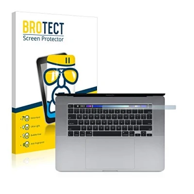 Afbeelding van BROTECT Screenprotector voor Apple MacBook Pro 16&quot; 2019 (ALLEEN Touch Bar) Folie Beschermfolie Beschermglas transparant