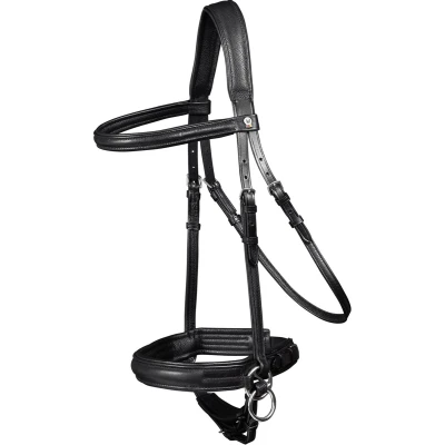 Afbeelding van Waldhausen Bitloos Hoofdstel X Line Supersoft Zwart Pony