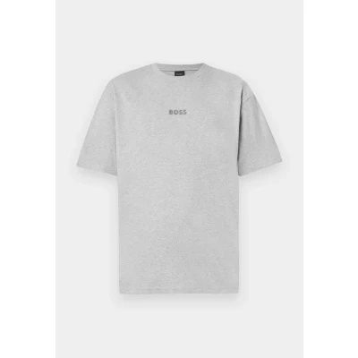 Afbeelding van BOSS TEE Tshirt basic silvercoloured, Heren, Maat: Small, Silver coloured