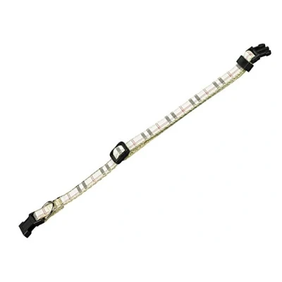 Afbeelding van Nobby halsband geruit beige 1 x 13 20 cm ST