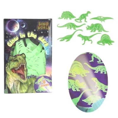 Afbeelding van Depesche Dino World glow in the dark stickers