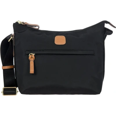 Afbeelding van Bric&#039;s X bag 45056 kleine schoudertas Gielen Lederwaren Zwart