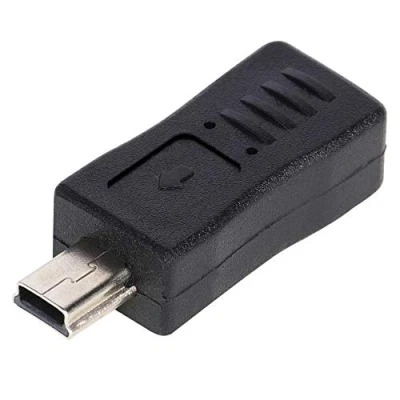 Afbeelding van TRIXES Mini USB Mannelijk naar Micro Vrouwelijk B Type Oplader Adapter Converter