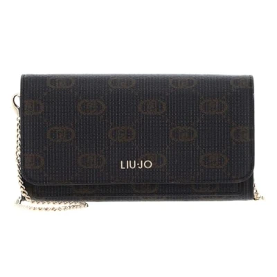 Afbeelding van LIU JO Bifold WITH Chain Clutch, Dames, Maat: One Size, Mocha