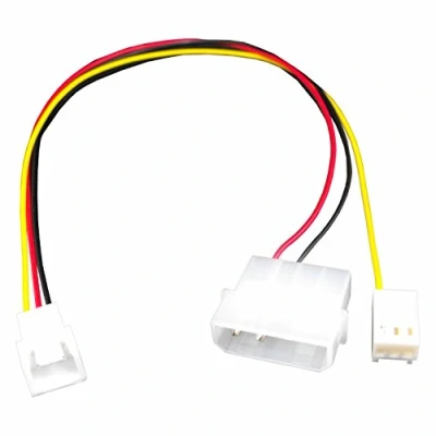 Afbeelding van AABCOOLING AAB C9 cable to connecs the 3Pin fan directly 4 Pin MOLEX connector