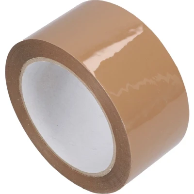 Afbeelding van Acryl Tape 50mm x 66 meter bruin hoge kleefkracht