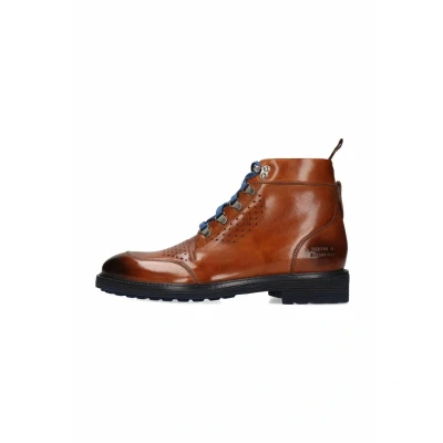 Afbeelding van Melvin &amp; Hamilton Trevor Crust Veterboots, Heren, Maat: 41, Brown Kalfsleer