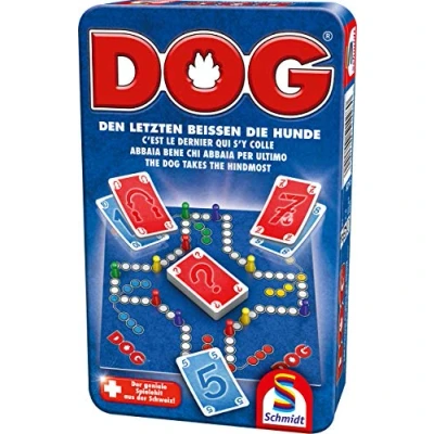 Afbeelding van Schmidt Games 51428 Dog, Bring Mich met spel in de metalen doos, kleurrijk