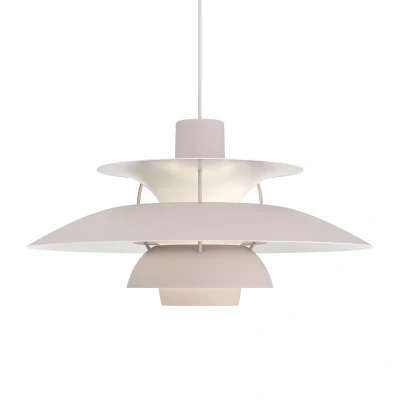 Afbeelding van Louis Poulsen PH 5 hanglamp monochroom Oestergrijs
