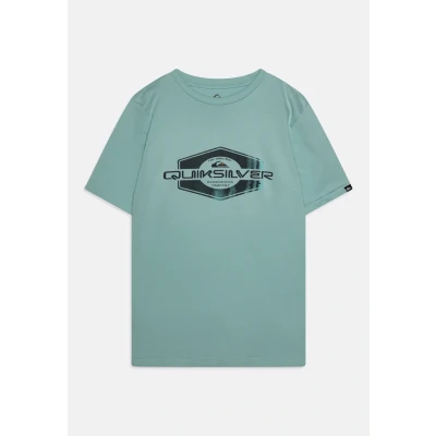 Afbeelding van Quiksilver Locked UP Unisex Tshirt print, Maat: 176, Aquifer