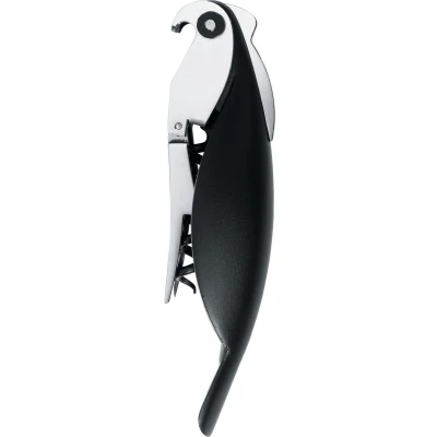 Afbeelding van Alessi Kurkentrekker Parrot AAM32 B Zwart door Alessandro Mendini