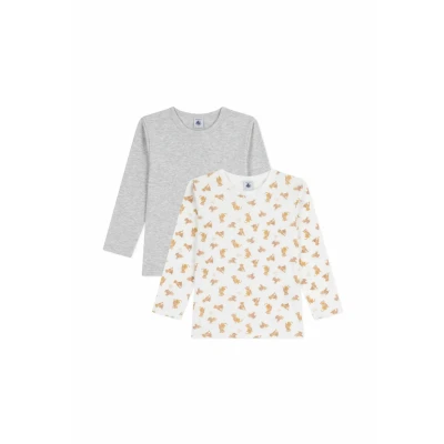 Afbeelding van Petit Bateau 2 PACK Hemd multicoloured voor kinderen, Maat: 152, Multi/coloured