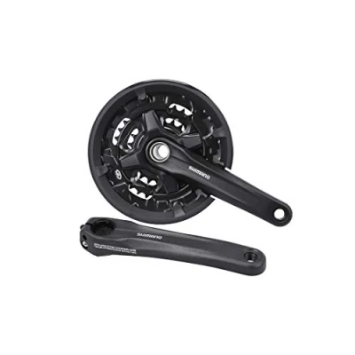 Afbeelding van Crankstel Altus MT2103 44 32 22 9V 175mm Zwart