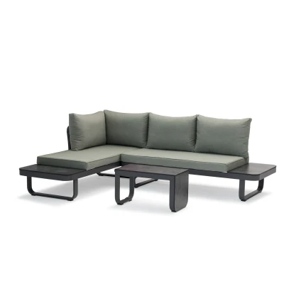 Afbeelding van Sens Line Palmos Loungeset Multifunctioneel Aluminium Groen