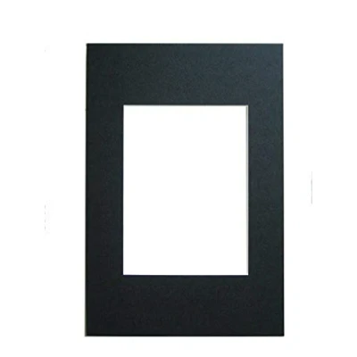Afbeelding van walther design passe partouts zwart voor lijstmaat: 24 x 30 cm, beeldformaat: 15 20 cm Passepartouts PA430B