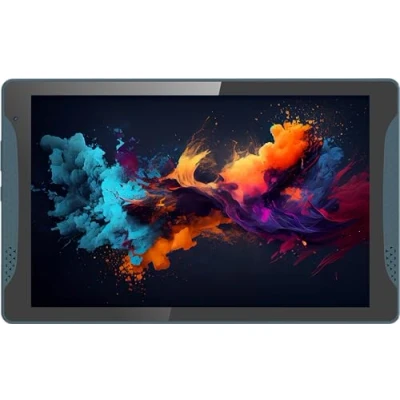 Afbeelding van Logicom Tablet Stand Pro 2 64GB Octa Core 4GB 10.1 Inch Wifi Android 13 Extra grote batterij 128GB Blauw