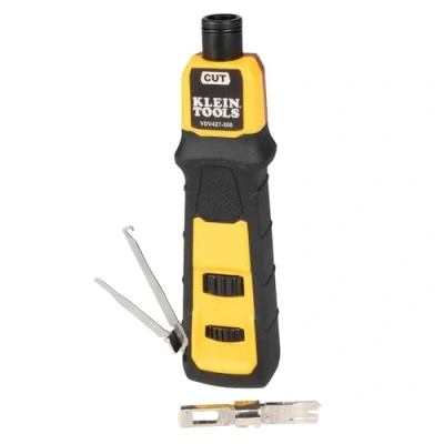 Afbeelding van Impact Punchdown Tool, 66/110 Blade, Veerbelast, MIM met bajonet stijl, Twist and Lock Socket, Data Klein Tools VDV427 300