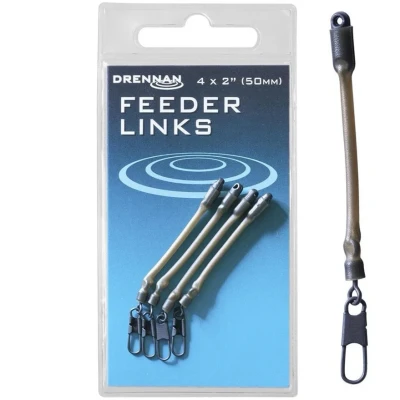 Afbeelding van Drennan Feeder Links (4pcs) Maat : Small 50mm