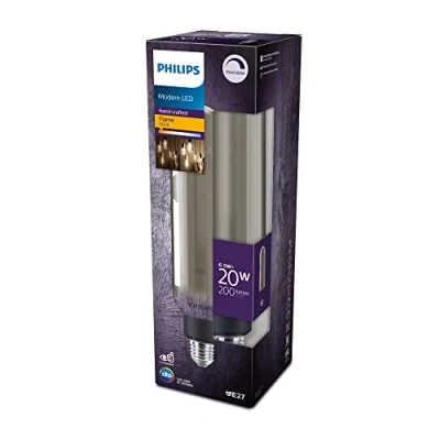 Afbeelding van Philipsilips classic led lamp e27 6w 200lm 1800k cri80 dimbaar wit ip20 dxl 66x273mm 31541900