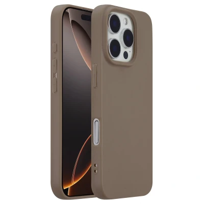 Afbeelding van imoshion Hoesje Geschikt voor iPhone 16 Pro Color Backcover Bruin