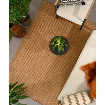 Afbeelding van Buitenkleed Coastal Bruin 200x290 Cm