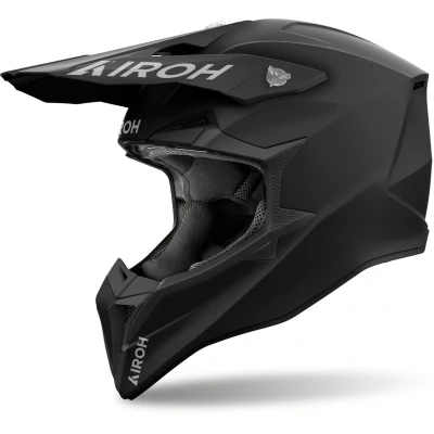 Afbeelding van Airoh Wraaap Color 2024 Motorcross Helm, zwart, afmeting M voor man