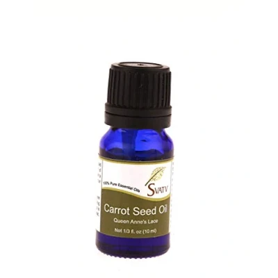 Afbeelding van SVATV Carrot Seed Therapeutische kwaliteit etherische Olie Aromatherapie Geurende Diffuser Yoga Massage en doe het zelf persoonlijke verzorging 10ml