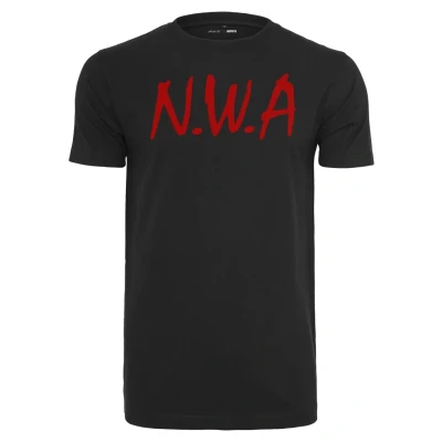 Afbeelding van Mister Tee N.W.A Tshirt print, Heren, Maat: Large, Black