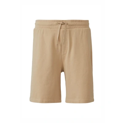 Afbeelding van Q/S by s.Oliver regular sweatshort beige