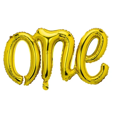Afbeelding van ‘One’ Goud 66 cm