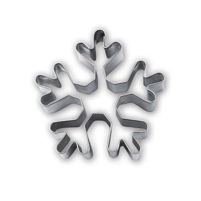 Afbeelding van Uitsteker RVS sneeuwvlok / ijskristal 6.5cm St�dter