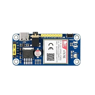 Afbeelding van A7670E LTE Cat 1 hoed voor Raspberry Pi, multi band ondersteuning, 2G GSM/GPRS, waardoor 1/2G communicatie en LBS positionering mogelijk is