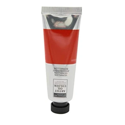Afbeelding van Magi® Artist Olieverf, 50 ml tube fijne kunstenaarskwaliteit, 30 hoogwaardige kleuren om te schilderen 09, zinnoberrood