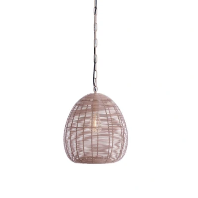 Afbeelding van Light &amp; Living Hanglamp Oliveria Roze Ø32cm Modern Hanglampen Eetkamer, Slaapkamer, Woonkamer