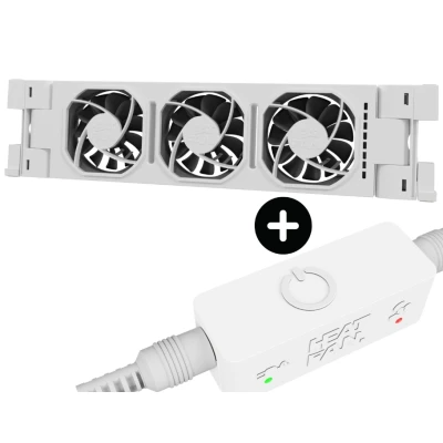 Afbeelding van Heatfan 3 Basic Radiator Ventilator met Smart Sensor Universele Maat Convector Zon…