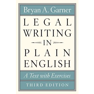 Afbeelding van Legal Writing in Plain English, Third Edition: A Text with Exercises