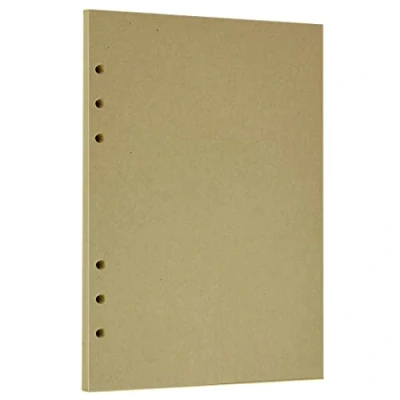Afbeelding van Zelten Losse vellen geperforeerd papier navulverpakkingen voor 6 gaats binders persoonlijke organizer dagboek notitieboek navulbare planner, kracht, A5/6 gaten