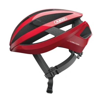 Afbeelding van Abus Viantor road helm BikeTotaal.nl Rood