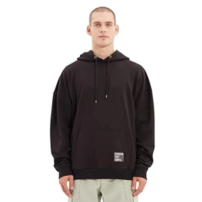 Afbeelding van Trendyol Mint Oversize/Wide Cut Capuchon Fleece Binnenkant/Warm Sweatshirt Tmnaw21Sw2005