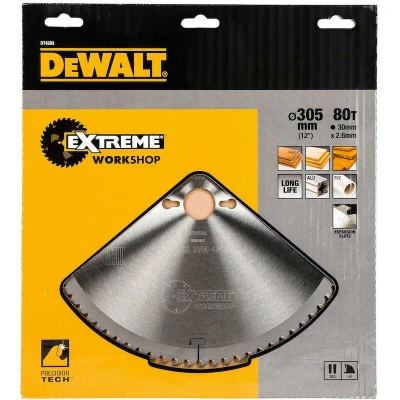 Afbeelding van DeWalt Accessoires Cirkelzaagblad 305x30x80t, trapezium, negatief 5, kerf 2,6mm DT4283 QZ